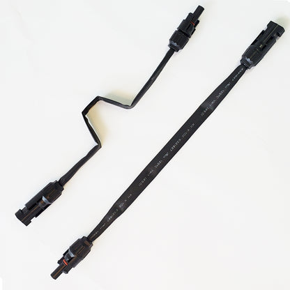 Solar Kits Flatcable IP67 MC4 Adapter Connector Cable For Camping Balcony photovoltaic